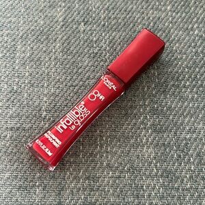 L’Oreal Infallible plumping gloss Red 306